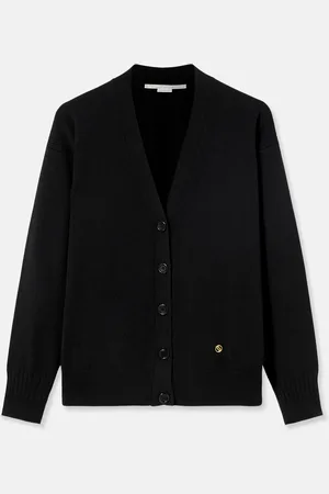 Stella McCartney Cardigan a manches longues et col rond, Femme