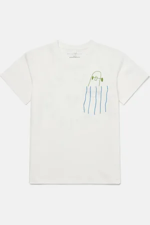 Stella McCartney T shirt graphique avec skateboard
