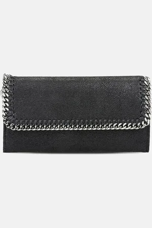 Stella McCartney Portefeuille horizontal à rabat Falabella, Femme