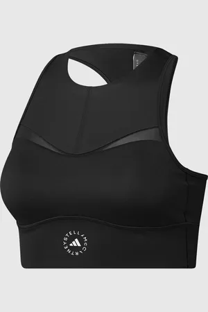 Stella McCartney Haut de sport court avec logo, Femme