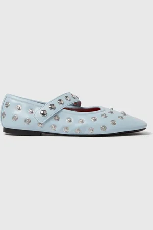 Stella McCartney Ballerines a boutons pression Ryder, Femme