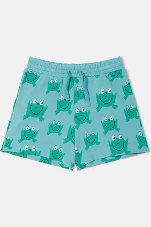 Stella McCartney Short a cordon de serrage avec imprime grenouille
