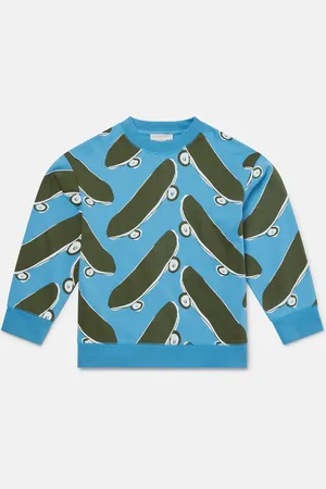 Stella McCartney Sweat shirt avec imprime skateboard