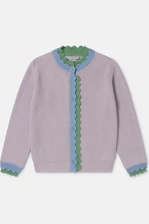 Stella McCartney Cardigan a bordures festonnees