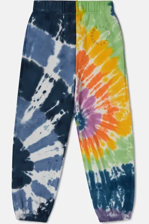 Stella McCartney Pantalon de jogging graphique tie and dye