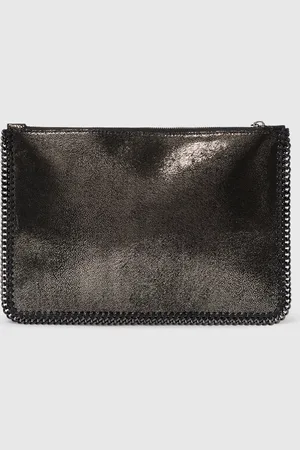 Stella McCartney Pochette zippee metallisee Falabella, Femme