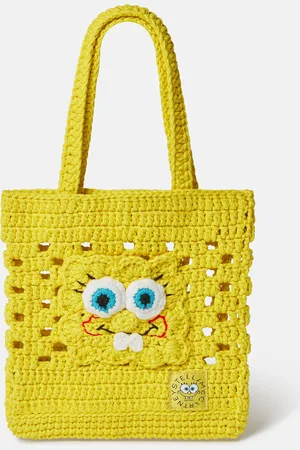Stella McCartney Cabas graphique en crochet Bob l eponge