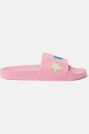 Stella McCartney Claquettes avec imprime etoiles