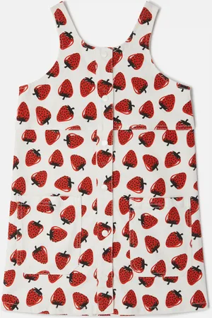 Stella McCartney Robe sans manches avec imprime fraise