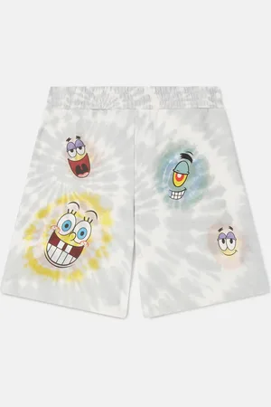 Stella McCartney Short graphique tie and dye Bob l eponge