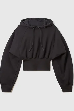 Stella McCartney Sweat a capuche court TrueLife, Femme