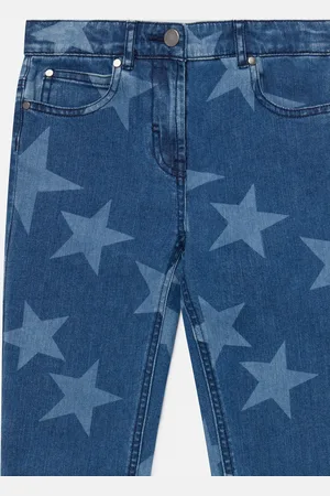 Stella McCartney Jean skinny imprime etoile