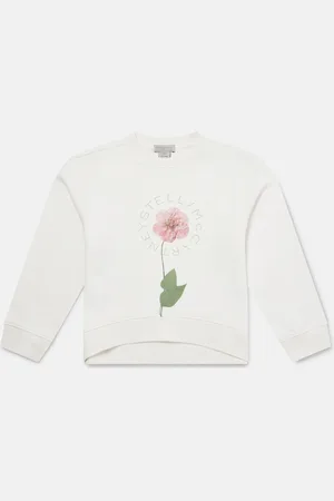 Stella McCartney Sweat shirt graphique avec fleurs