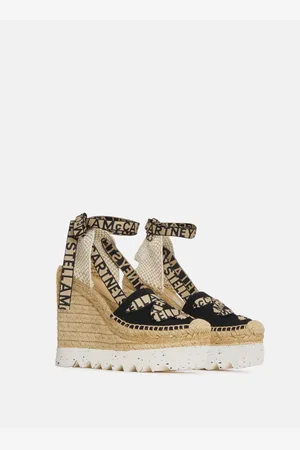 Stella McCartney Gaia Platform Espadrille Wedges, Femme