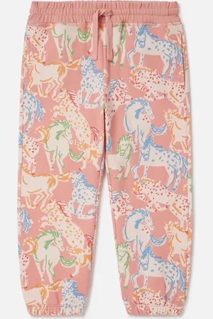 Stella McCartney Pantalon de jogging avec imprime chevaux, Femme
