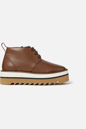 Stella McCartney Desert Boots doublure en teddy Sneak Elyse, Femme