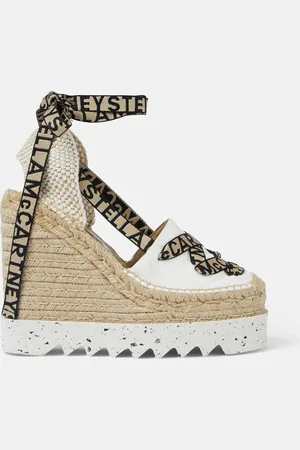 Stella McCartney Gaia Platform Espadrille Wedges, Femme