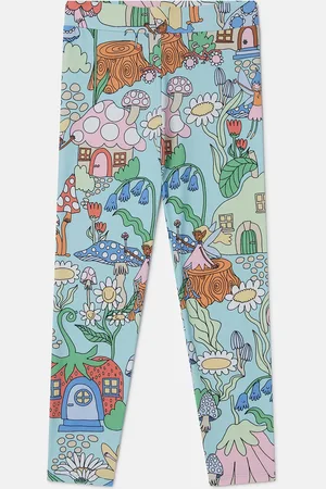 Stella McCartney Legging elastique avec imprime foret