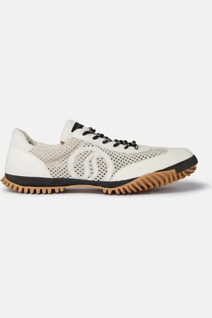 Stella McCartney Baskets de sport avec empiecements en mesh S Wave, Femme, Pure white