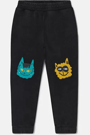 Stella McCartney Pantalon de jogging graphique avec chats