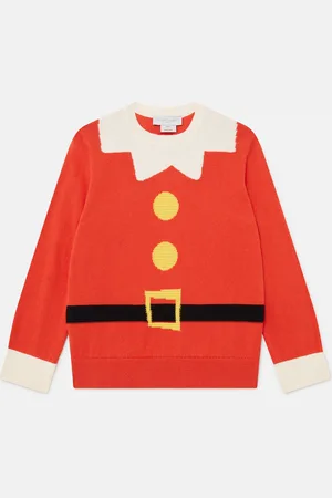 Stella McCartney Pull en maille lutin du Pere Noel, Femme