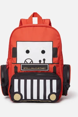 Stella McCartney Sac a dos avec imprime tracteur, Femme