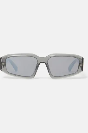 Stella McCartney Lunettes de soleil rectangulaires abstraites, Femme