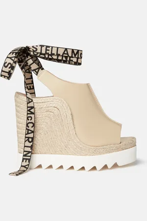 Stella McCartney Espadrilles compensees a bout ouvert Alter Mat Gaia, Femme