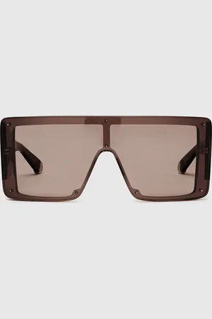 Stella McCartney Lunettes de soleil carrees transparentes, Femme