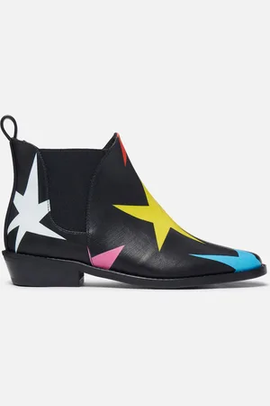 Stella McCartney Bottines avec motif etoiles, Femme