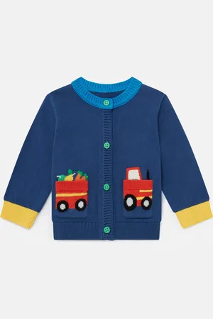 Stella McCartney Cardigan graphique en maille avec ferme, Femme