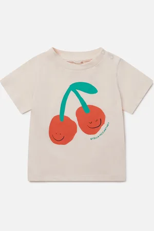 Stella McCartney T shirt graphique avec cerises