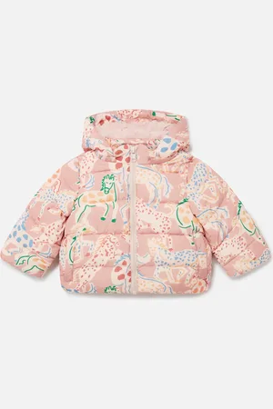 Stella McCartney Doudoune avec imprime chevaux, Femme