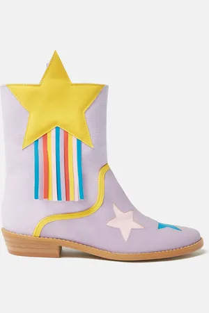 Stella McCartney Bottes western à motif étoiles