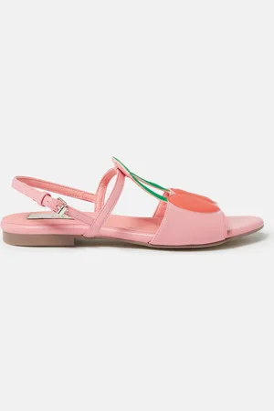 Stella McCartney Sandales avec imprime cerise