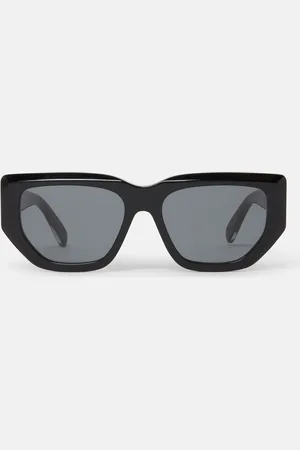 Stella McCartney Lunettes de soleil oeil de chat avec logo, Femme