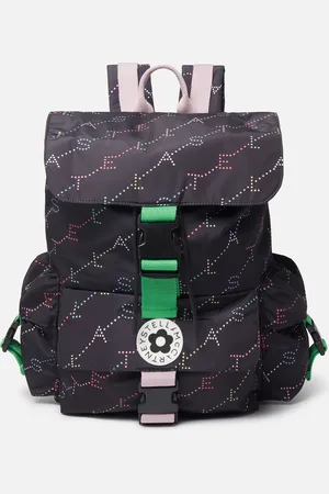Stella McCartney Sac a dos a boucle avec logo imprime, Femme