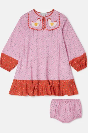 Stella McCartney Robe avec applique ferme, Femme