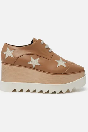 Stella McCartney Chaussures à plateforme et étoiles Elyse, Femme