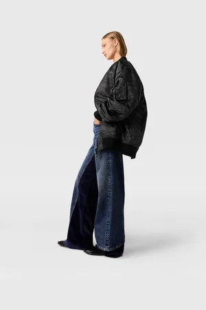 Stella McCartney Veste bomber a imprime tigre, Femme