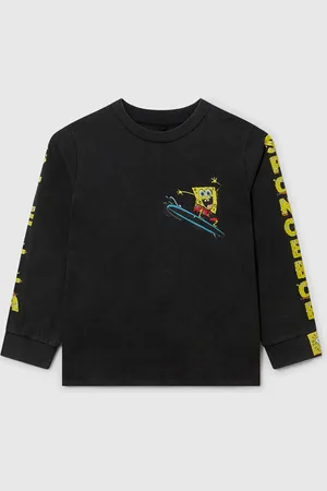 Stella McCartney T shirt graphique a manches longues Bob l eponge