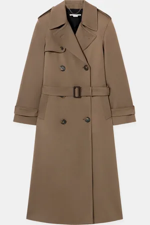 Stella McCartney Trench coat ceinture oversize, Femme
