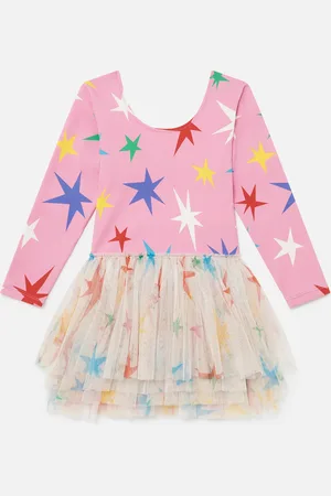 Stella McCartney Robe en tulle avec motif etoiles, Femme
