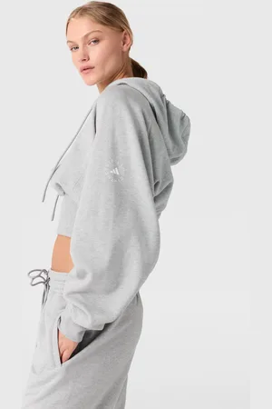 Stella McCartney Sweat a capuche court TrueLife, Femme