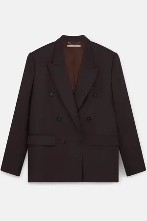 Stella McCartney Blazer croise en laine, Femme
