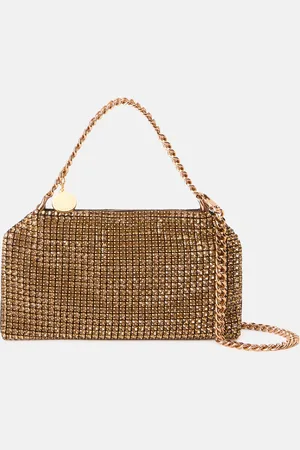 Stella McCartney Sac porte epaule en mesh a cristaux Falabella, Femme