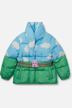 Stella McCartney Doudoune avec imprime ferme, Femme