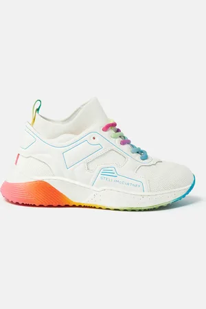 Stella McCartney Baskets a lacets avec imprime monogramme