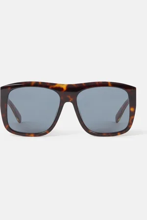 Stella McCartney Lunettes de soleil carrés à bords droits, Femme