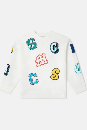 Stella McCartney Sweat shirt avec broderie initiales marque